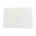 thumbnail image 1 of 12 Pack Plastic Envelopes File Folders,Waterproof Plastic File Folder,Folders for Documents A4 Letter Size Poly Envelopes with Snap Button Closure,Use for Home Office Suppiles Organizer(White), 1 of 8