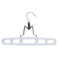 thumbnail image 1 of 12-Pack Plastic Pant Hanger With Clamp - White, 1 of 1