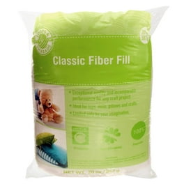 Mybecca Polyester Fiber Fill for Re-Stuffing Pillows, Stuff Toys, Quilts,  Paddings, Pouf, Fiberfill, Stuffing, Filling (8 oz) SALE!