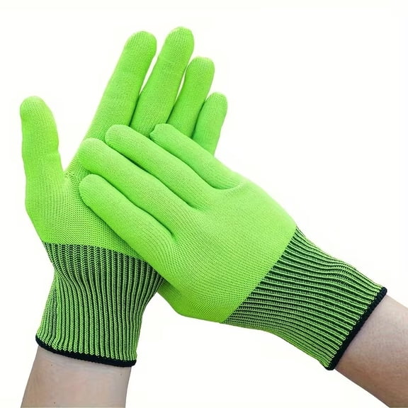 12 Pack Polyester Woven Work Gloves - Breathable & Comfortable Protective Gloves for Gardening, Housework, Logistics, and Cleaning