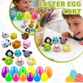 thumbnail image 1 of 12 Pack Prefilled Easter Eggs with, 2.5" Colorful Plastic Eggs for Easter Egg Hunts, Easter Basket Stuffers, Party Favors, and Spring Holiday Gifts, 1 of 6