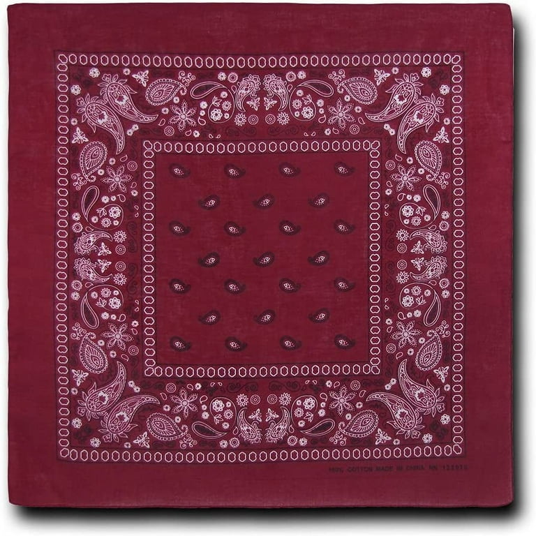 12 Pack Premium Cotton Head Wrap Scarf Bandana Multiple Colors 22