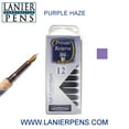 thumbnail image 1 of 12 Pack - Private Reserve Ink, Universal Fountain Pen Ink Cartridges Clear Case, Purple Haze, 1 of 2