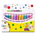 thumbnail image 1 of 12-Pack Puffy Popcorn Drawing Pens,Heat-Activated Expanding Ink,DIY Art and Craft Supplies for Textured Artwork, 1 of 6