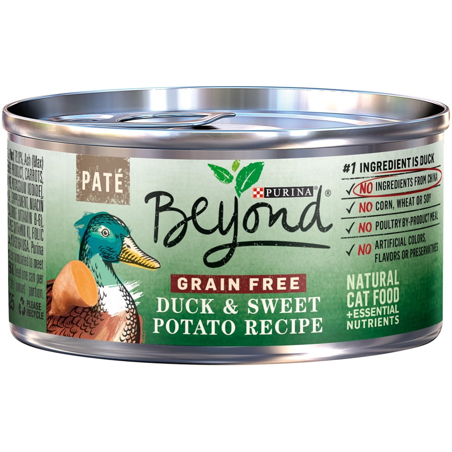 (12 Pack) Purina Beyond Grain Free, Natural Pate Wet Cat Food, Grain