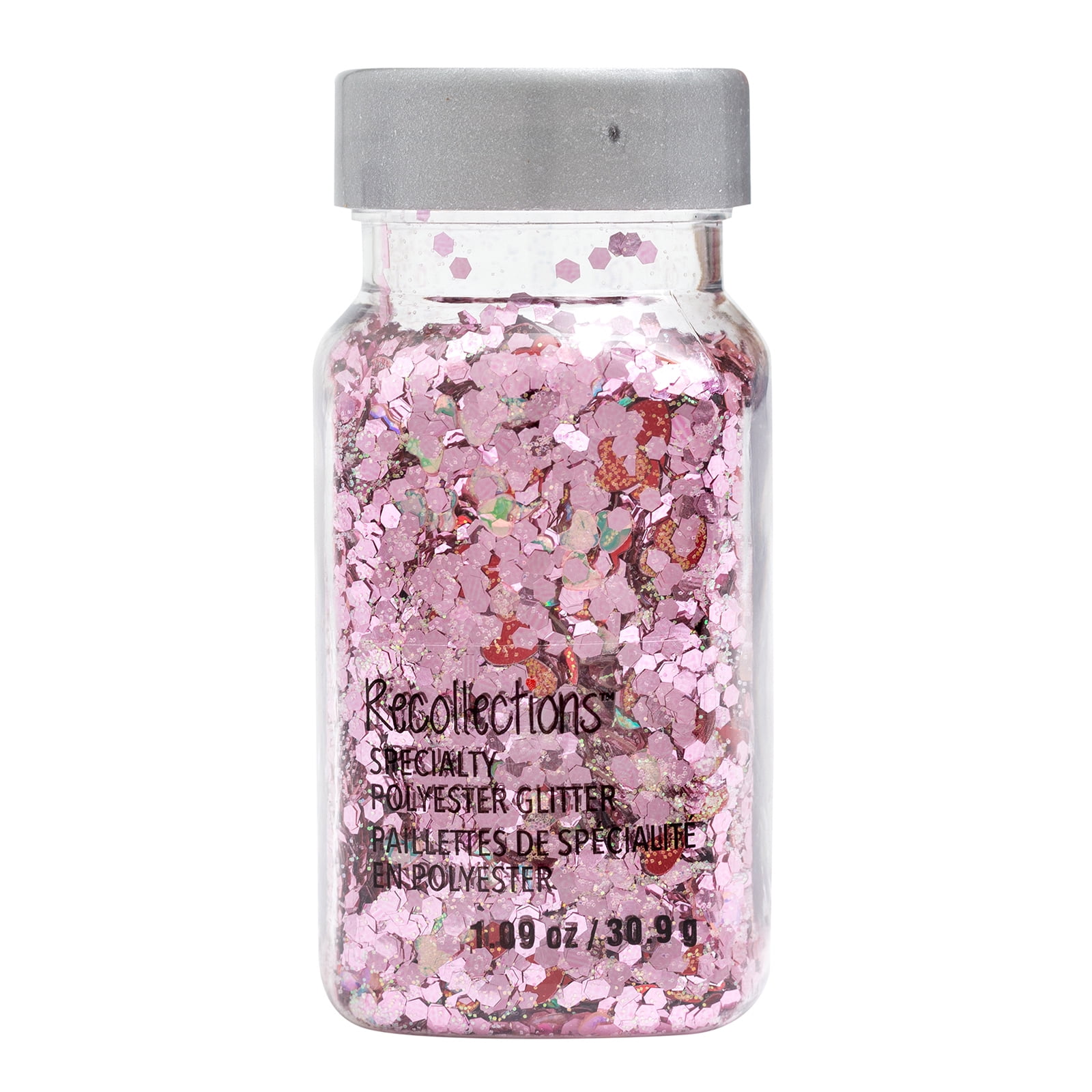 Recollections Queen of Hearts Specialty Polyester Glitter, 12 Pack