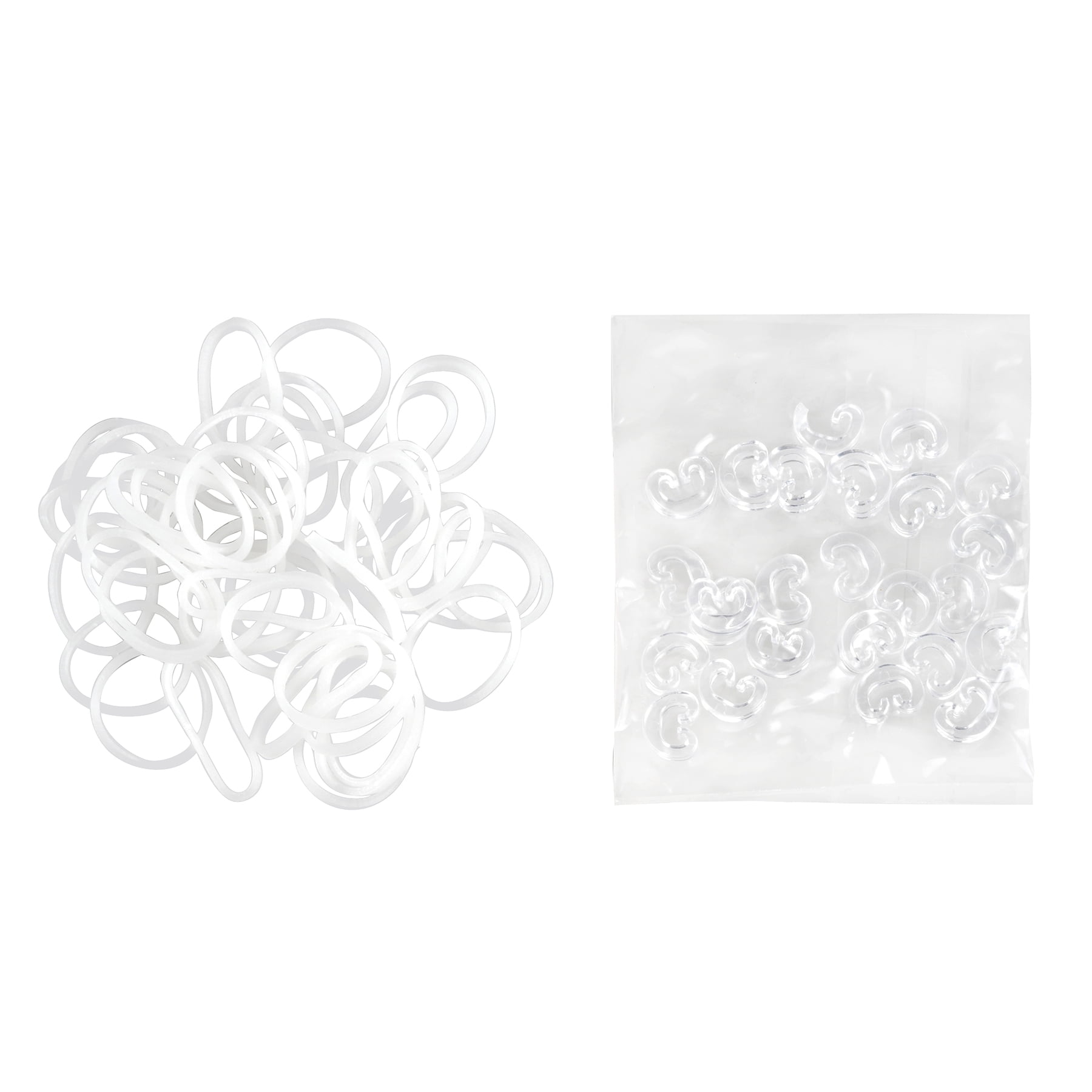 Rainbow Loom White Refill Bands, 12 Pack