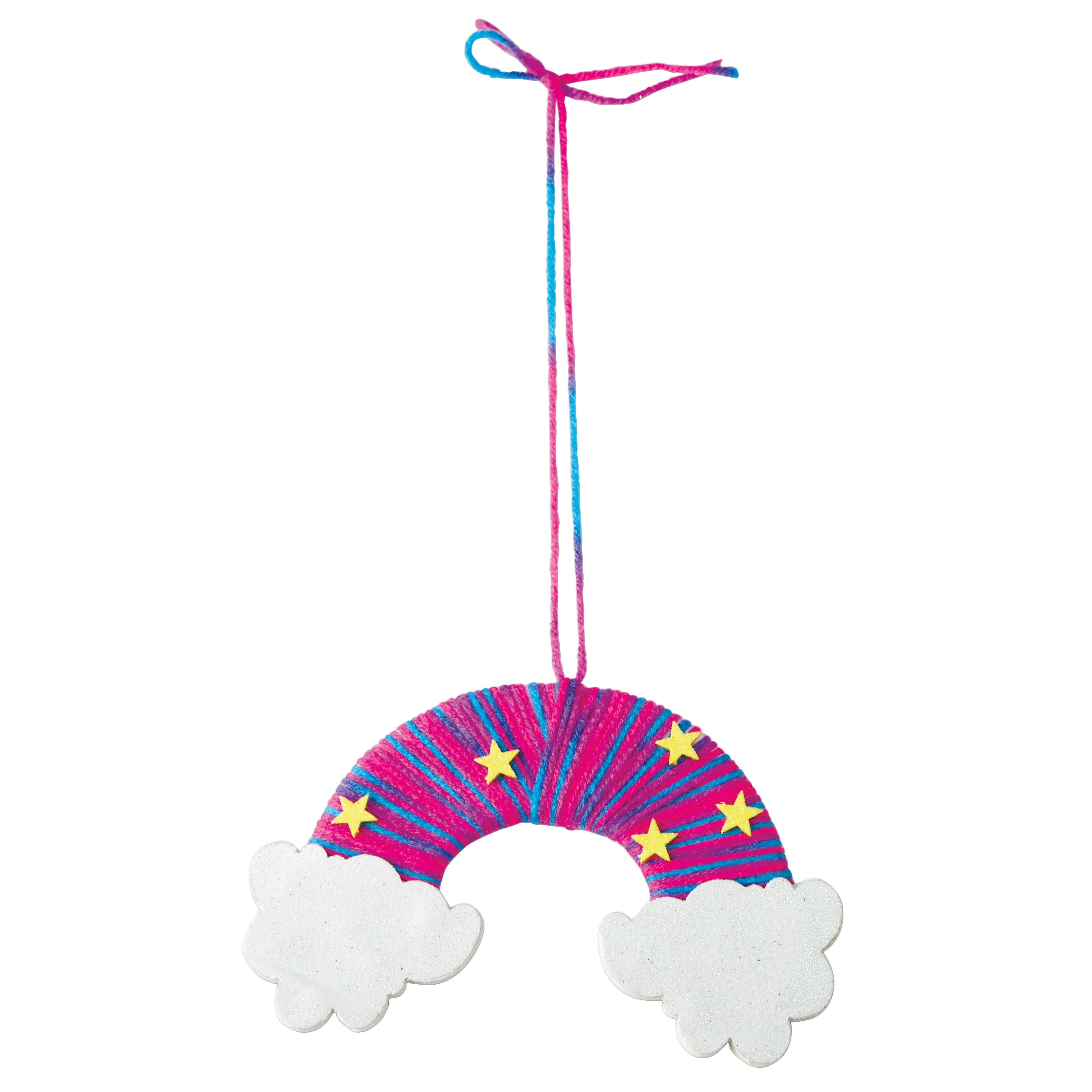 12 Pack Rainbow Yarn Wrapping Craft Kit by Creatology™