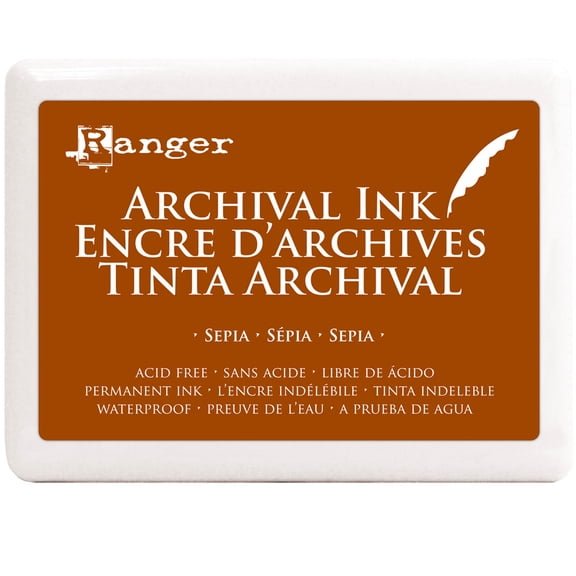 Ranger Archival Ink Jumbo Pad, 12 Pack