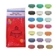 thumbnail image 1 of Evershine Heavy Duty Reusable 84" x 84" Round Red Plastic Tablecloth, 1 of 6