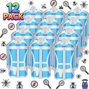 12 Pack Refill Cartridges, 2026 Upgraded Flying Insect Trap Refills Compatible with zzevo Flying Insect Trap Indoor Light M364 M364A Fully Compatible Size,Fly Catcher Trap 12 Refill Cartridges