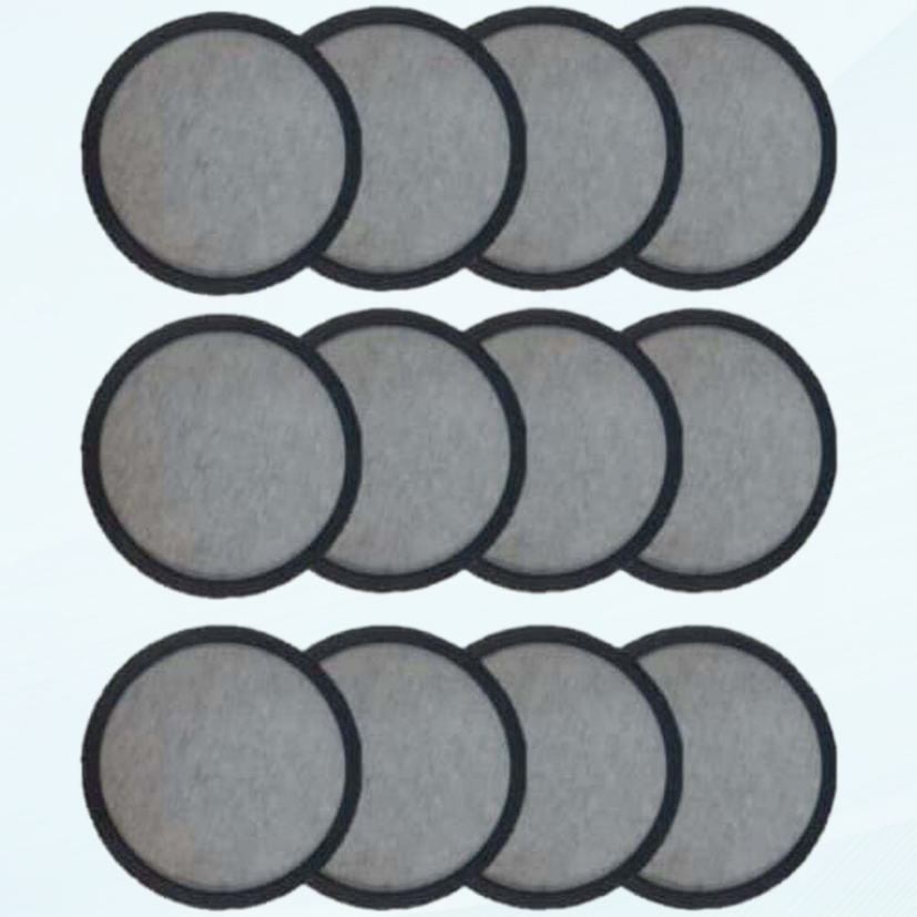 12Pack Replacement Charcoal Water Filter Discs for Makers and Brewers