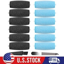 12 Pack Replacement Rollers for Amope Pedi Refills Electronic Perfect Foot File