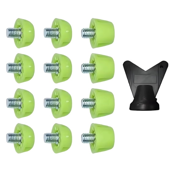 12 Pack Replacement Soccer Cleat Studs, Football Boot Spikes for Outdoor Sports