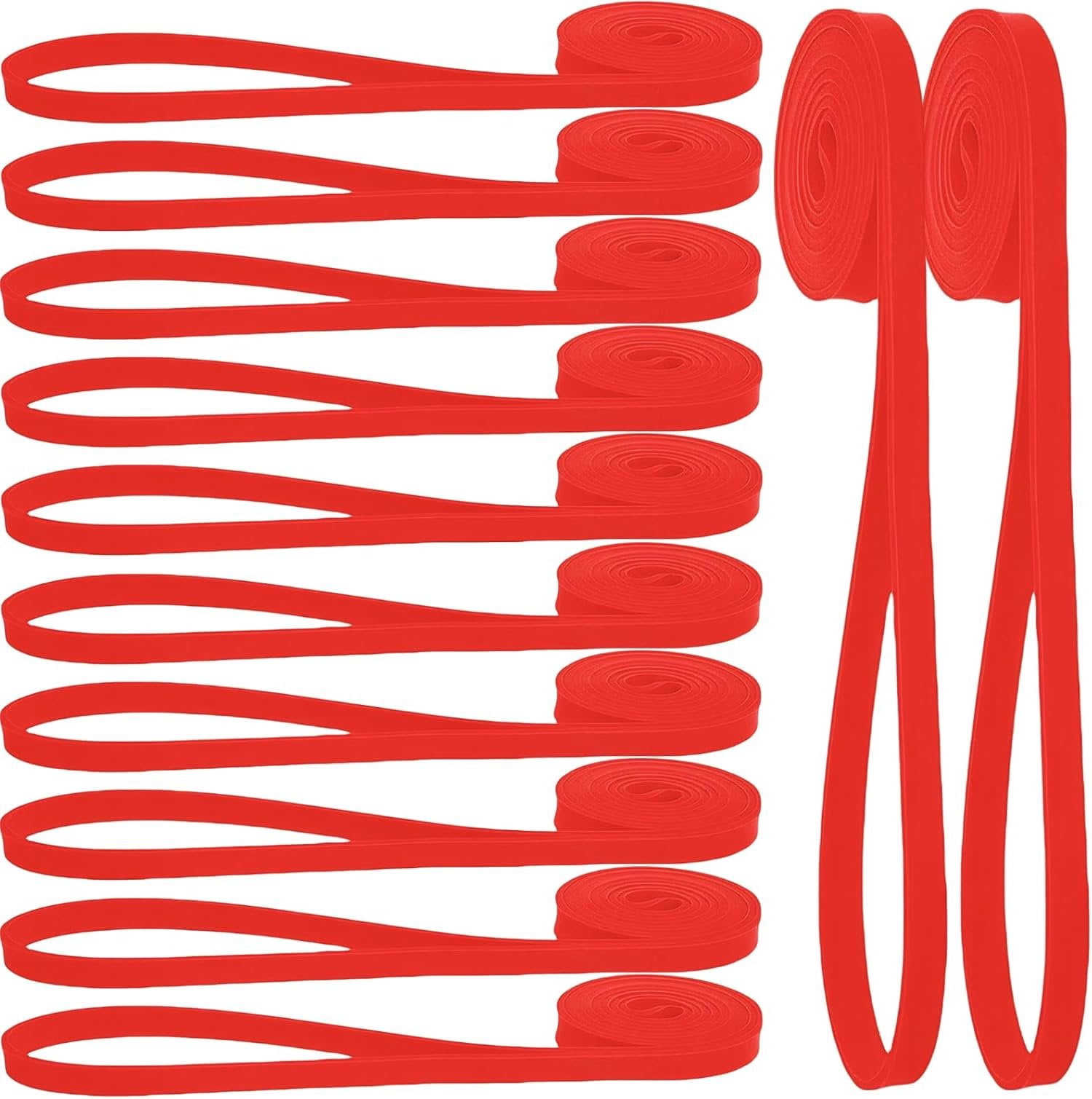 12-Pack Resistance Bands Set - Pull Up Assist, Strength & Physical for ...