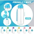 thumbnail image 1 of 12 Pack Reusable Water Bottles 17oz Leak-Proof with Handle for Kids Students Teachers Summer Gifts, 1 of 6