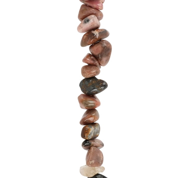 Bead Landing Rhodonite Chip Beads, 12 Pack