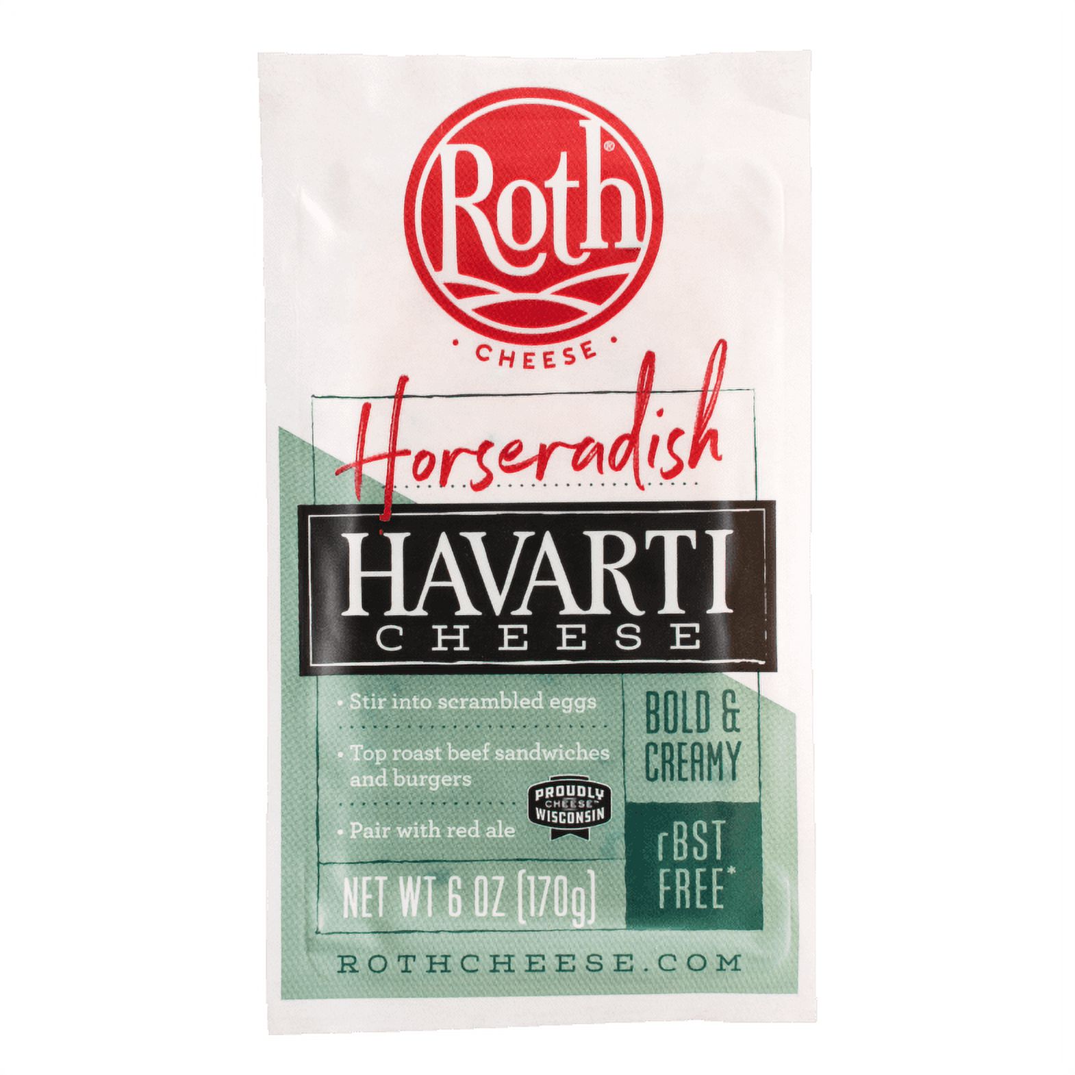 (12 Pack)Roth Kase Horseradish Havarti, 6 oz.