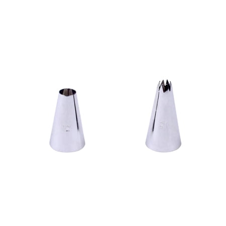 12 Pack: Round & Open Star Tip Set by Celebrate It