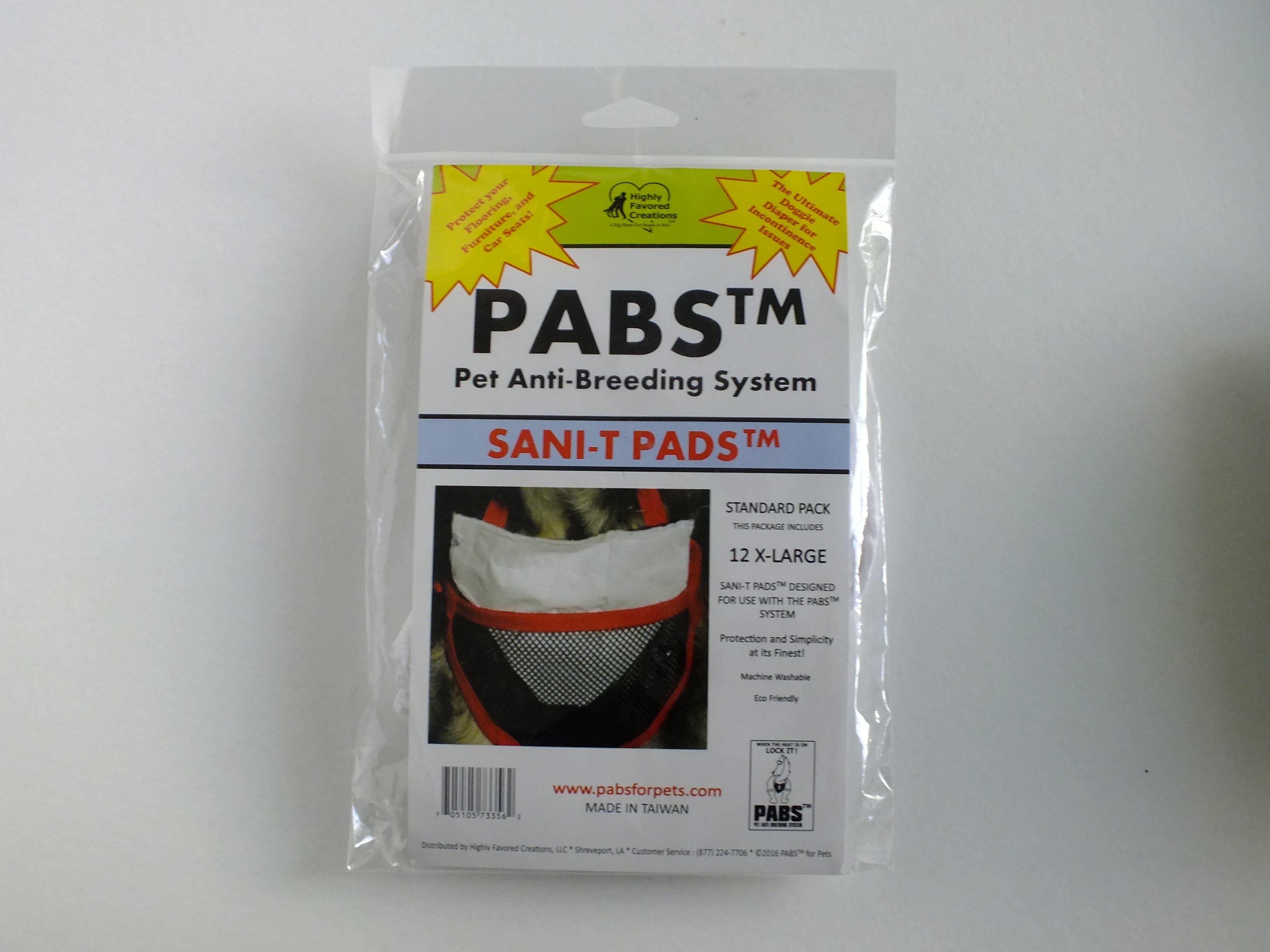 12 Pack Sani-T Pad (X-Large)