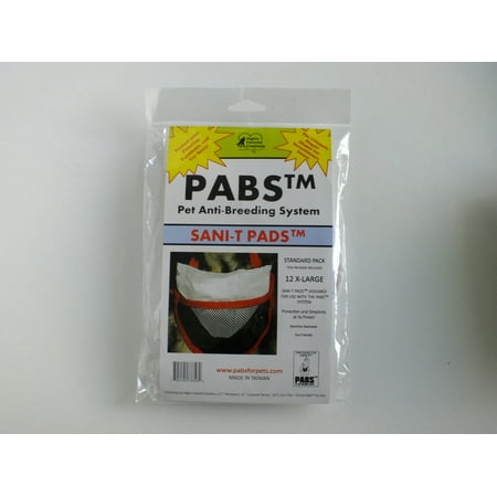 12 Pack Sani-T Pad (X-Large)