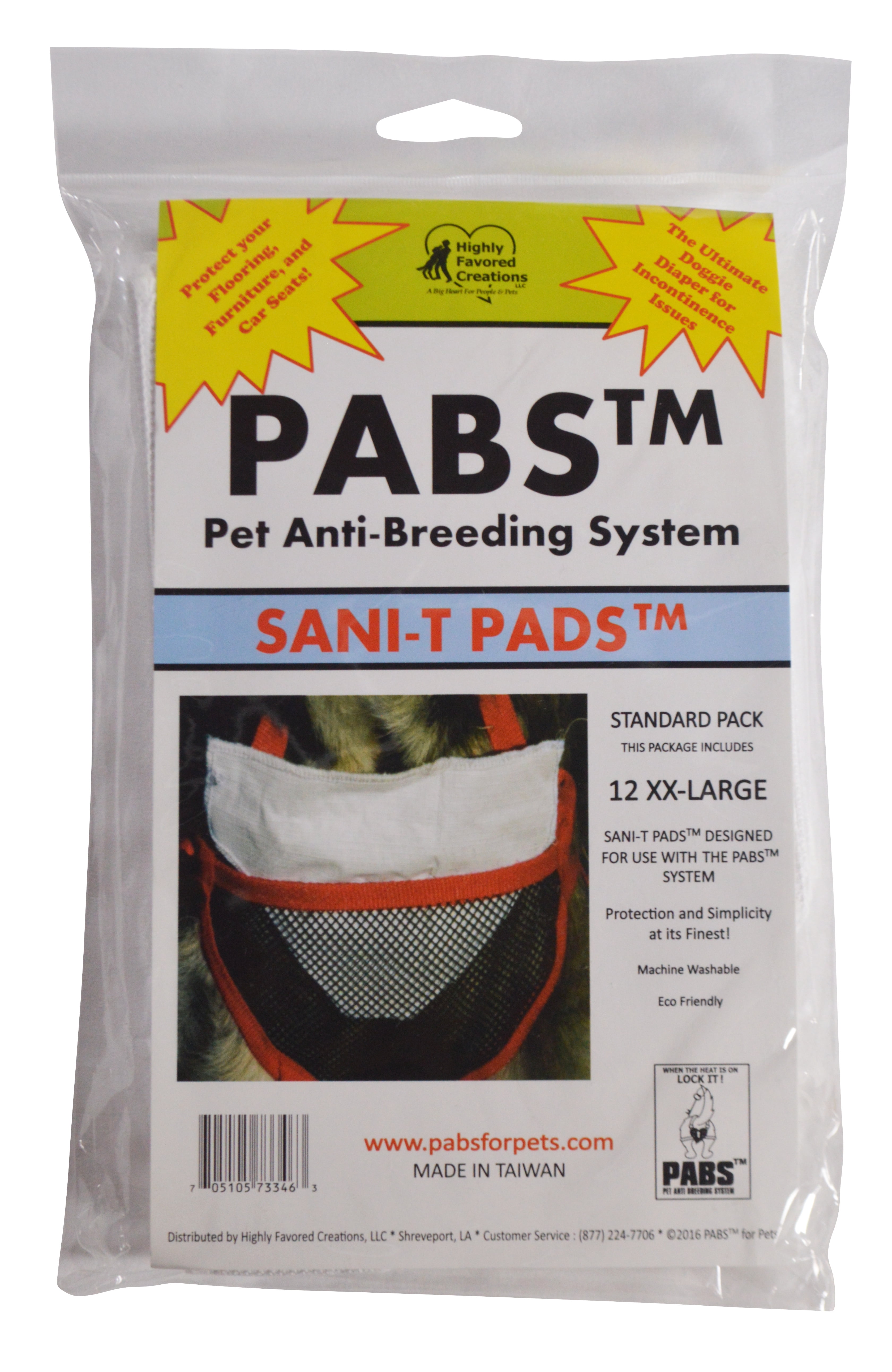 12 Pack Sani-T Pad (XX-Large) - Walmart.com