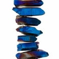 thumbnail image 1 of Bead Landing  Sapphire Luster Quartz Nugget Beads, 12 Pack, 1 of 2