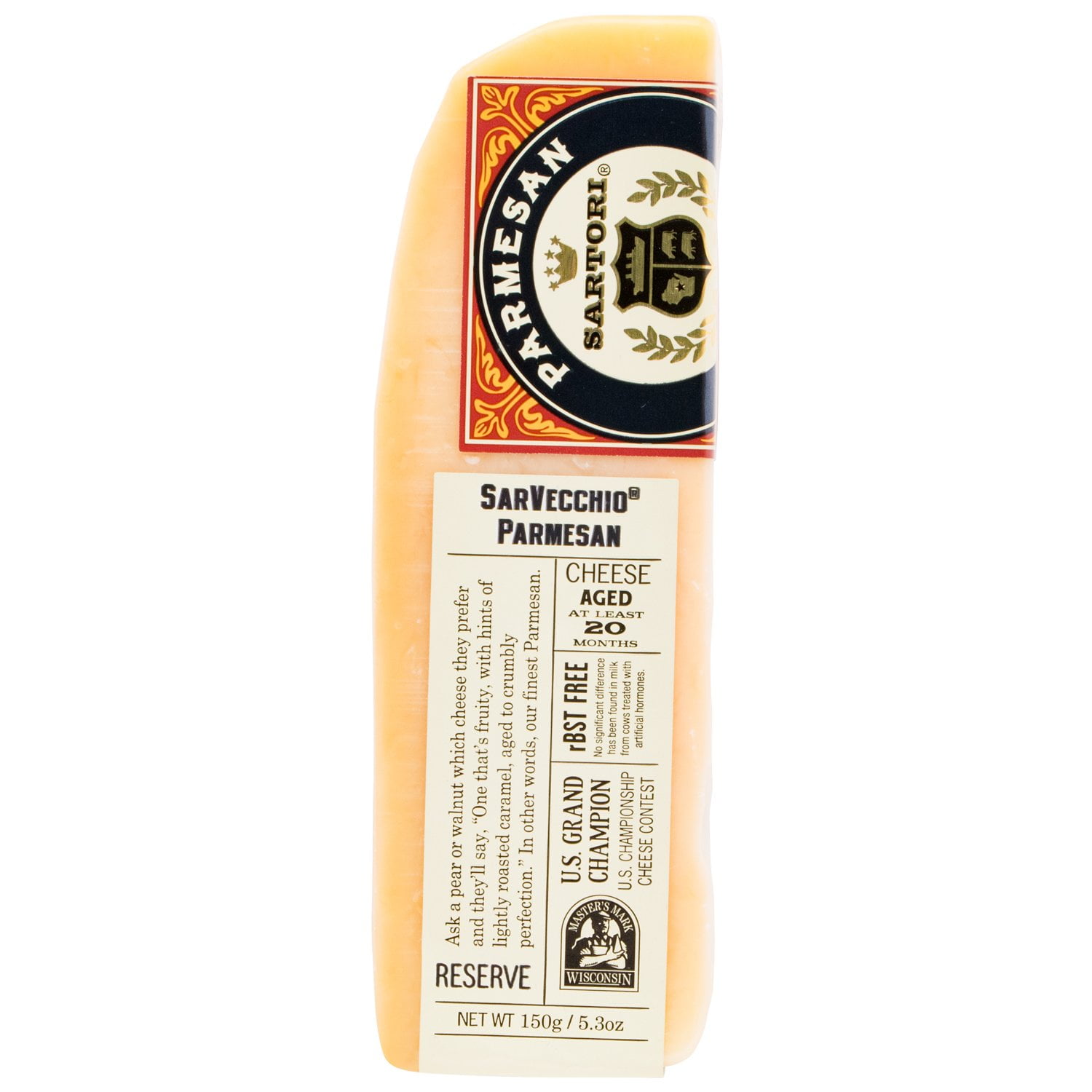 (12 Pack)Sartori Parmesan Sarvecchio Wedge, 5.3oz