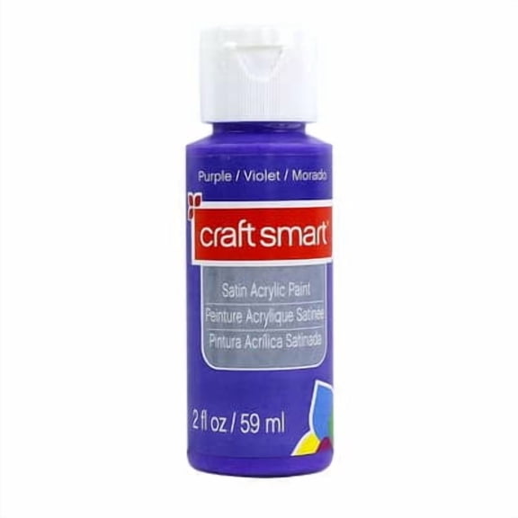 12 Pack: Satin Acrylic Paint by Craft Smart - 2oz.
