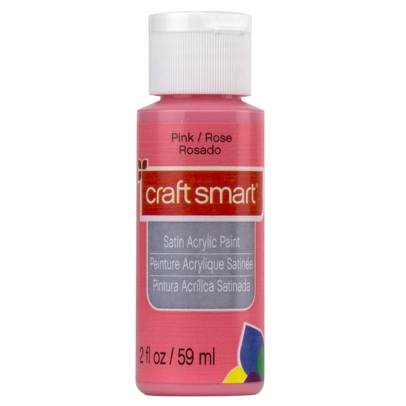 Craft Smart Satin Acrylic Paint, 2oz., 12 Pack