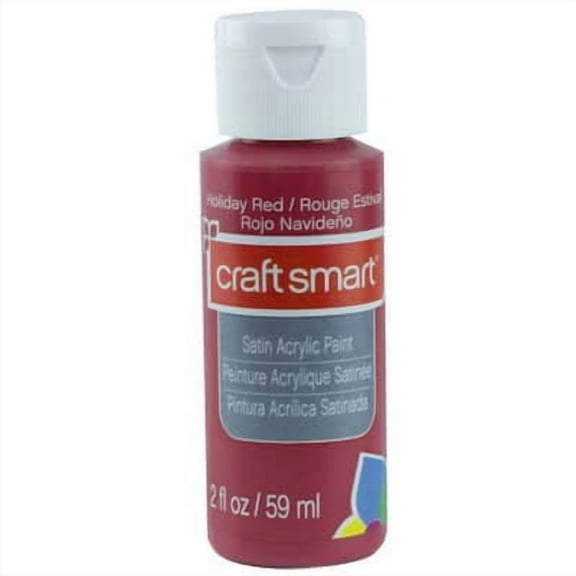 12 Pack: Satin Acrylic Paint by Craft Smart® - 2oz.
