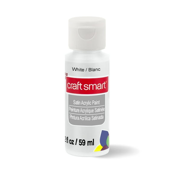 Craft Smart Satin Acrylic Paint, 2oz., 12 Pack