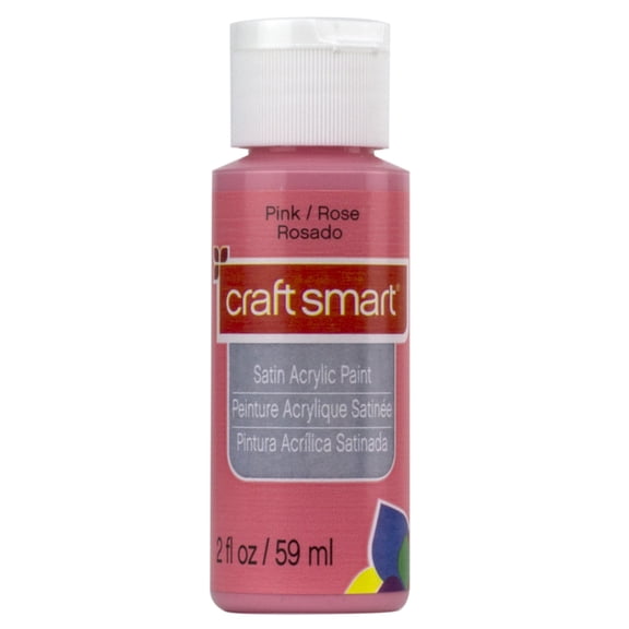 Craft Smart Satin Acrylic Paint, 2oz., 12 Pack