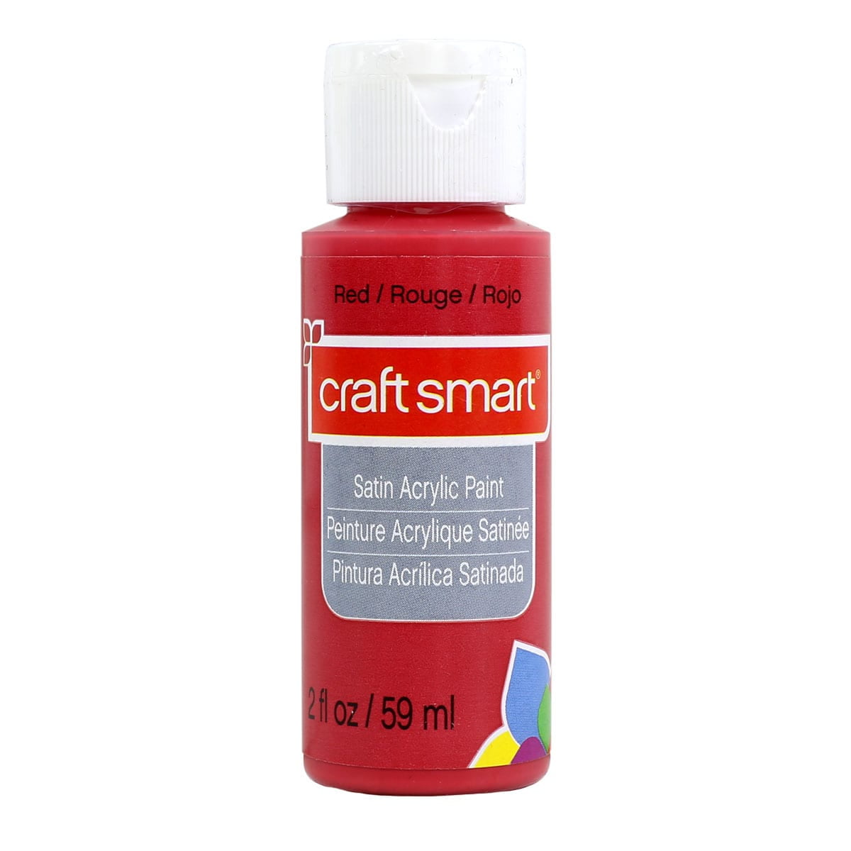 12 Pack Satin Acrylic Paint by Craft Smart®, 2oz.