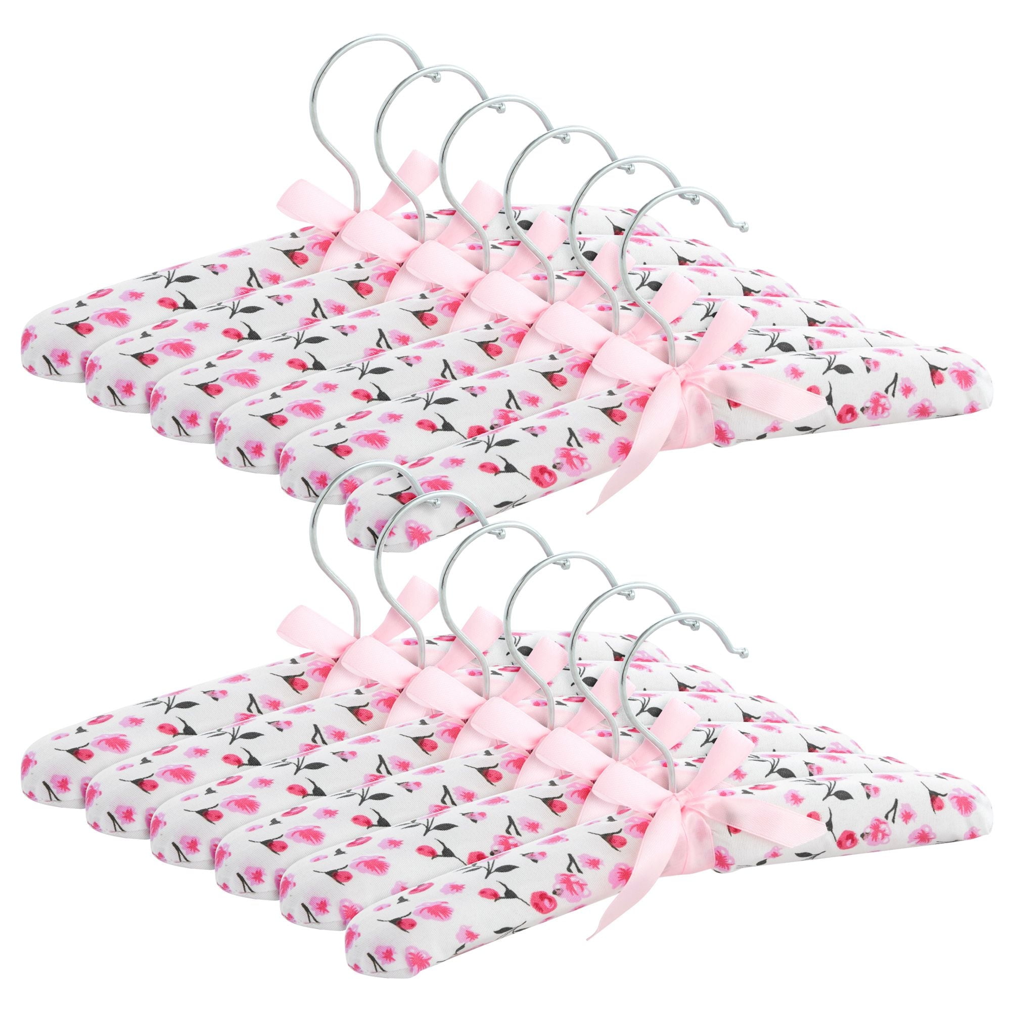 10 Satin Baby Hangers w/Clips (Pink)  Product & Reviews - Only Hangers –  Only Hangers Inc.