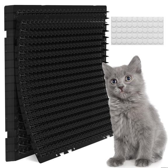 12 Pack Scat Mat for Cats - 16 x 13 Inch Cat Spike Mat with 1 Inch Spike is A Perfect Pet Training Mat Device for Cat Repellent Indoor & Outdoor to Deter Cats & Other Animals for All Seasons