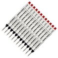 thumbnail image 1 of 12 Pack - Schmidt 8126 Capless Rollerball - Red Ink, Fine Tip 0.6mm, 1 of 3