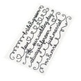 thumbnail image 1 of 12 Pack: Script Wedding Border Stickers by Recollections, 1 of 2