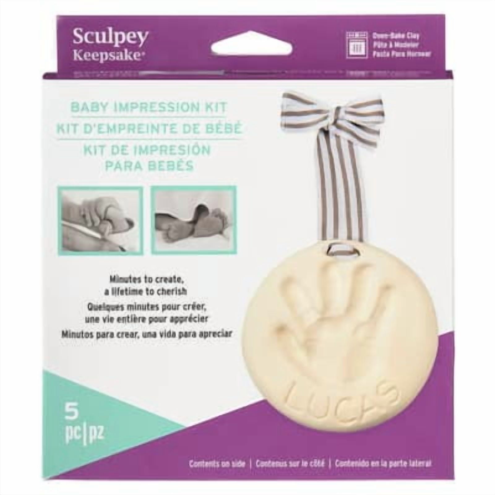 Sculpey Keepsake Baby Impression Kit, 12 Pack