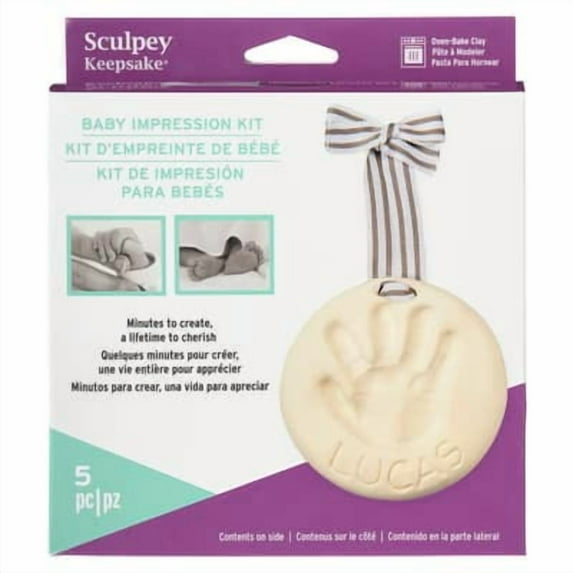 Sculpey Keepsake Baby Impression Kit, 12 Pack