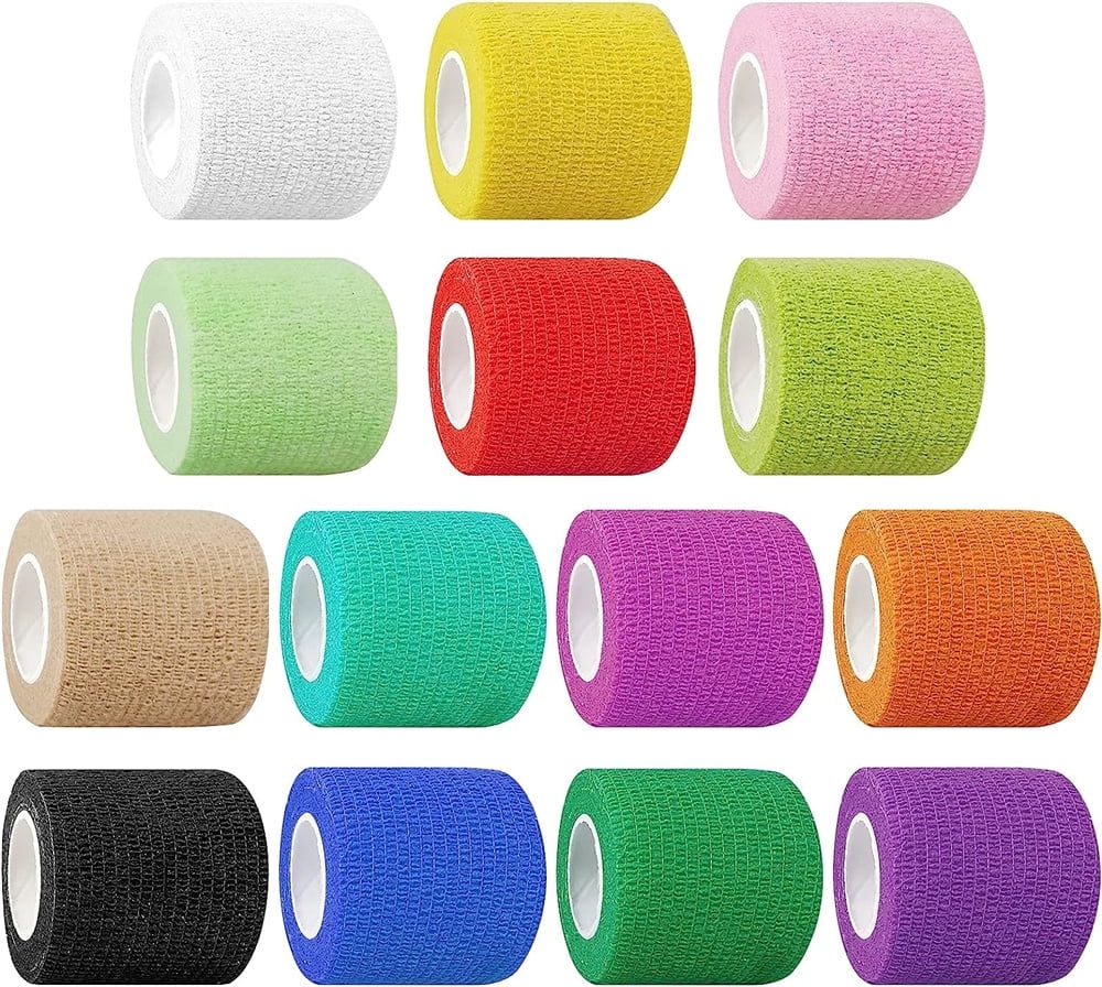 Wrapped Math Bandages Bexikou, Self Adherent Cohesive Wrap Bandages, 2