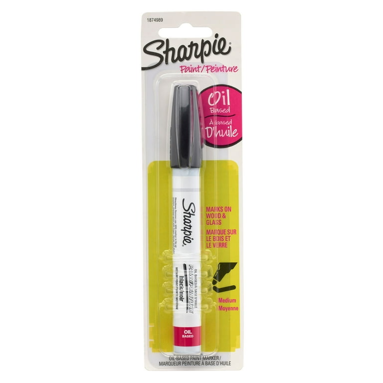 Sharpie Oil-Based Paint Marker, Medium, Black