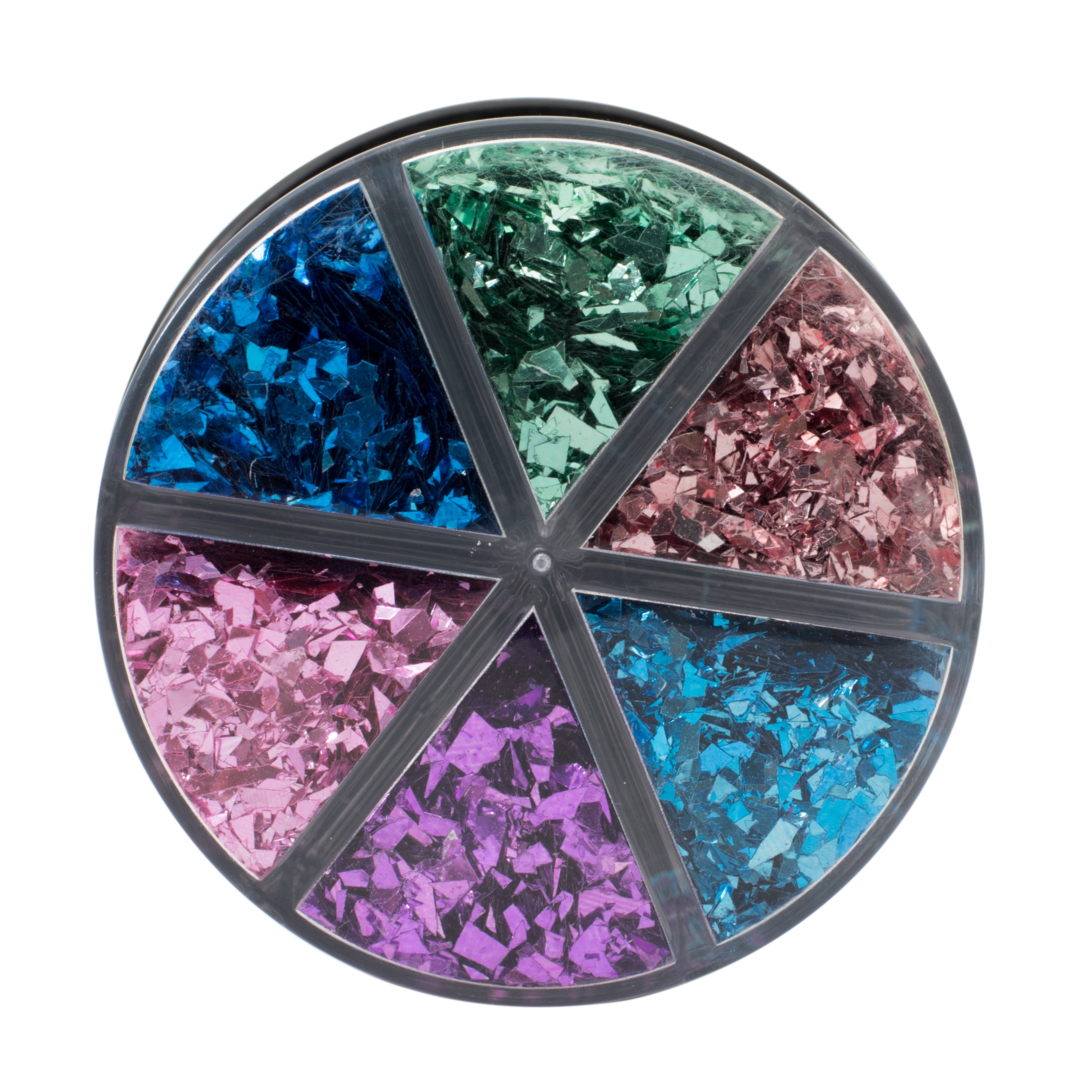 Recollections Signature Shred Glitter Caddy, 12 Pack