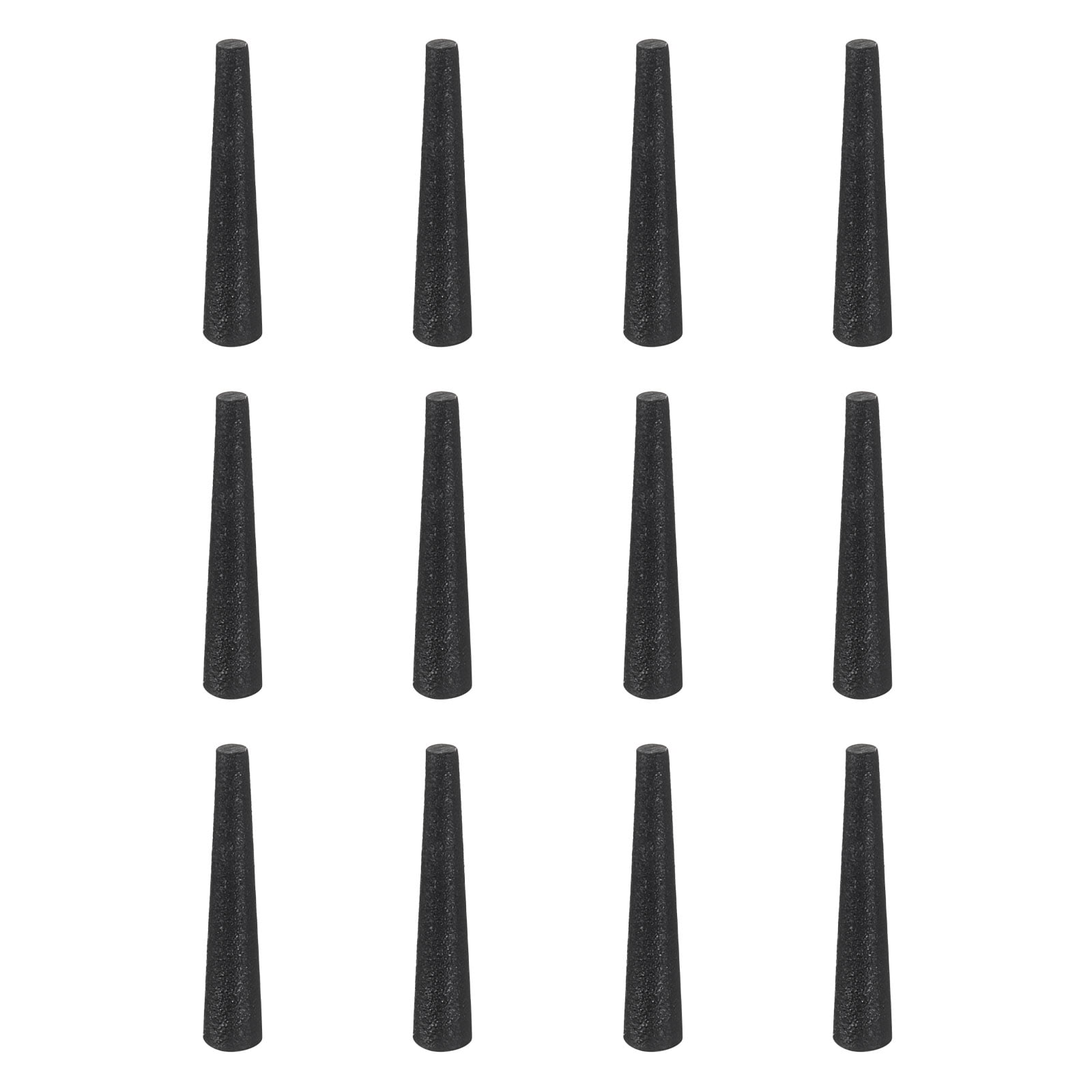 12 Pack Silicone Rubber Tapered Plug, 1.6mm to 3.2mm High Temp for Hole ...