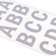 thumbnail image 1 of Recollections Silver Glitter Alphabet Stickers, 12 Pack, 1 of 5