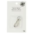 thumbnail image 1 of 12 Pack: Silver Swivel Hook by Loops & Threads, 1 of 2