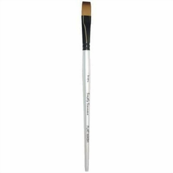 Simply Simmons Short Handle Flat Wash Brush, 12 Pack