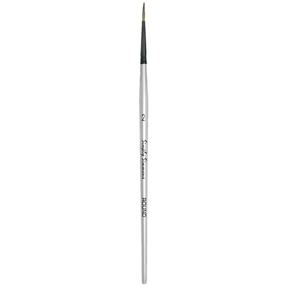 12 Pack: Simply Simmons Short Handle Round Brush