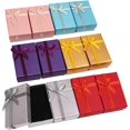 12 Pack Small Boxes Set Empty Boxes for Earrings,Rings, Necklaces for ...