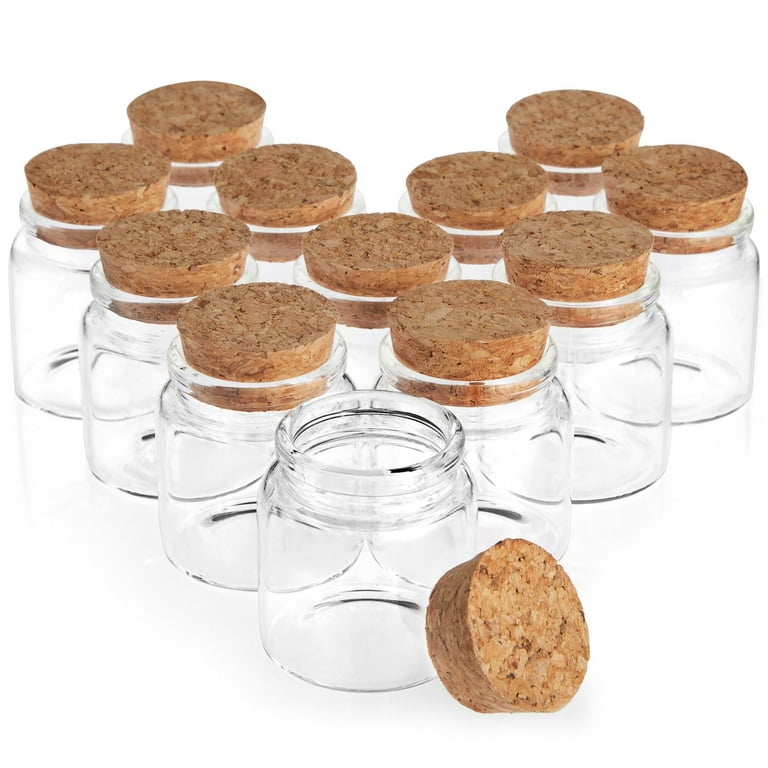 Mini Glass Favor Jar - (Set of 12)